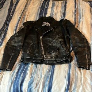 Leather jacket